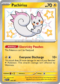Pachirisu 138, Paldean Fates