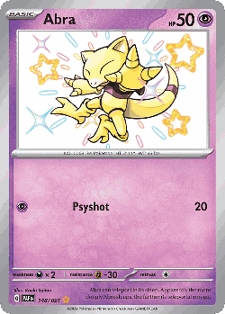 Abra 148, Paldean Fates