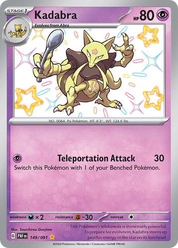 Kadabra 149, Paldean Fates