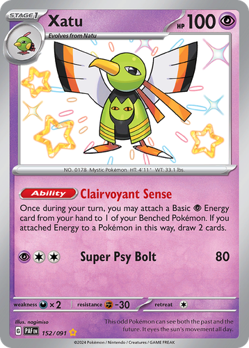 Xatu 152, Paldean Fates