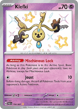 Klefki 159, Paldean Fates