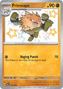 Primeape 170, Paldean Fates