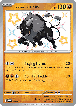 Paldean Tauros 172, Paldean Fates