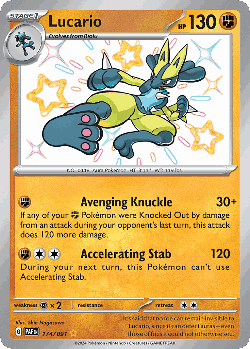 Lucario 174, Paldean Fates