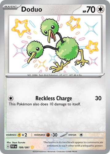 Doduo 199, Paldean Fates