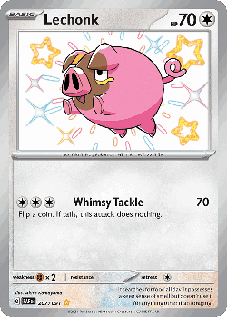 Lechonk 207, Paldean Fates