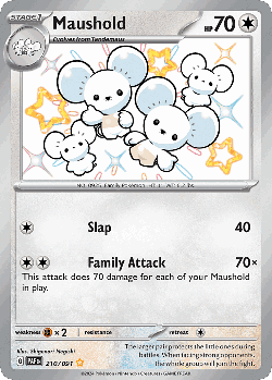 Maushold 210, Paldean Fates