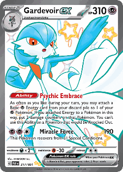Gardevoir ex card art