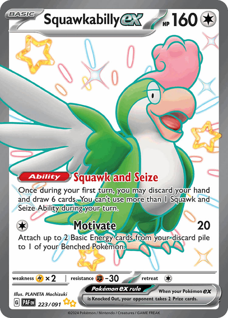 Squawkabilly ex cover card