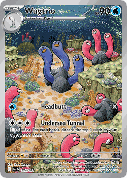 Wugtrio 224, Paldean Fates