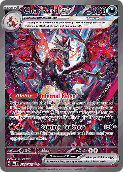 Charizard ex card art