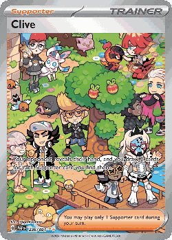 Clive card art