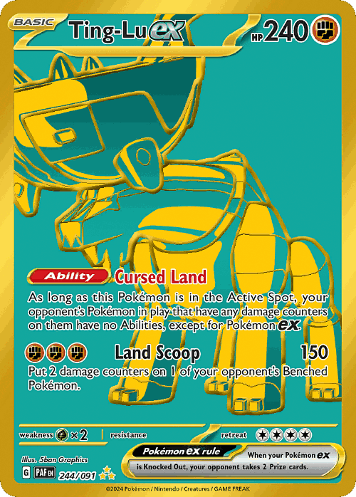 Ting-Lu ex 244, Paldean Fates
