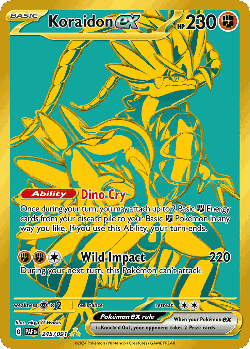Koraidon ex 245, Paldean Fates