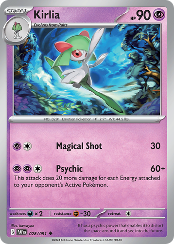Kirlia 28, Paldean Fates