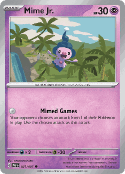 Mime Jr. 31, Paldean Fates