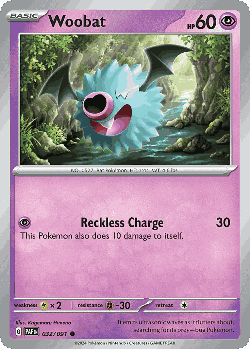 Woobat 32, Paldean Fates