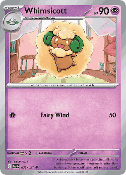 Whimsicott 35, Paldean Fates