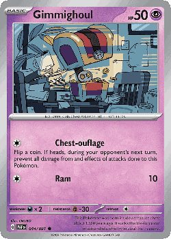 Gimmighoul 44, Paldean Fates