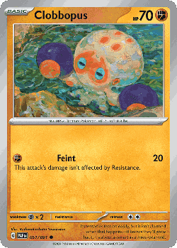 Clobbopus Pokémon TCG card art