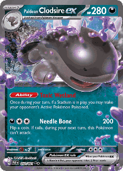 Paldean Clodsire ex 59, Paldean Fates