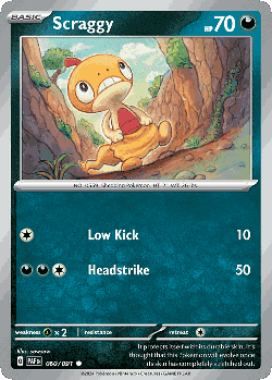 Scraggy 60, Paldean Fates