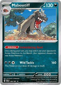 Mabosstiff 63, Paldean Fates