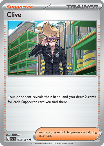 Clive 78, Paldean Fates