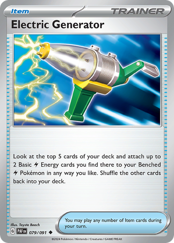 Electric Generator 79, Paldean Fates