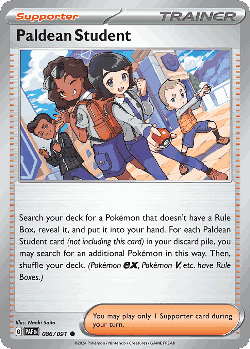 Paldean Student 86, Paldean Fates