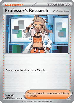 Professor's Research 87, Paldean Fates