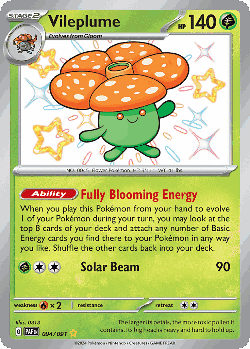 Vileplume 94, Paldean Fates