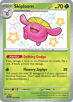 Skiploom 97, Paldean Fates