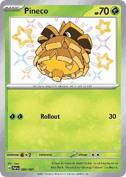 Pineco 99, Paldean Fates
