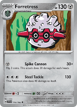 Forretress 110, Temporal Forces