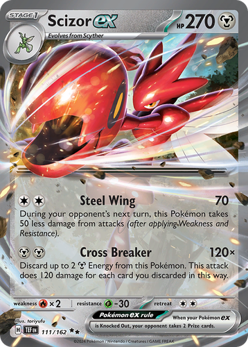 Scizor ex 111, Temporal Forces