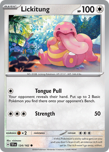 Lickitung 124, Temporal Forces