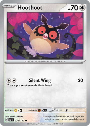 Hoothoot 126, Temporal Forces
