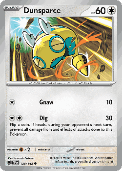 Dunsparce 128, Temporal Forces