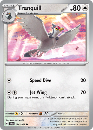 Tranquill 134, Temporal Forces