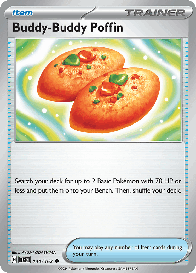 Buddy-Buddy Poffin #144 from Temporal Forces - Uncommon - Illustrated by AYUMI ODASHIMA