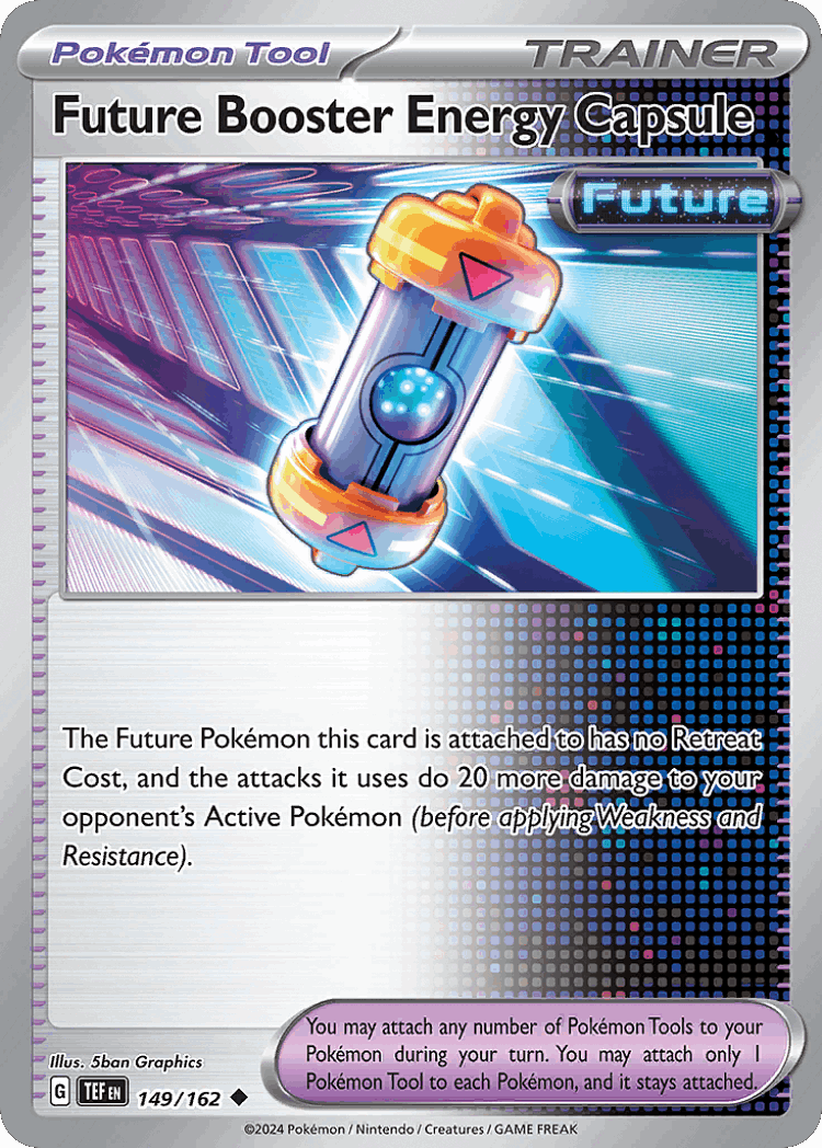 Future Booster Energy Capsule #149 from Temporal Forces - Uncommon - Illustrated by 5ban Graphics