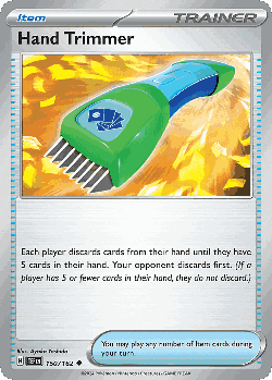 Hand Trimmer 150, Temporal Forces