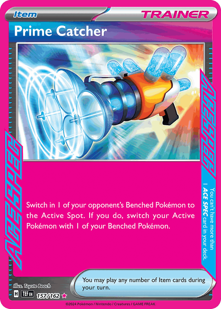 Prime Catcher cover card