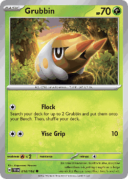 Grubbin Pokémon TCG card art
