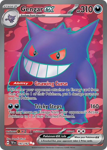 Gengar ex 193, Temporal Forces