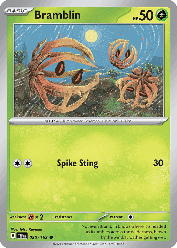 Bramblin #20 from Temporal Forces - Common - Illustrated by Tetsu Kayama