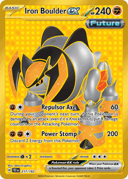 Iron Boulder ex 217, Temporal Forces