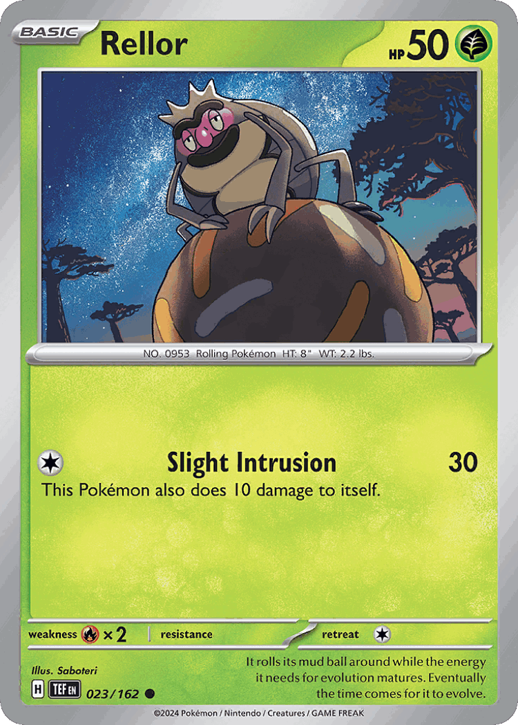 Rellor #23 from Temporal Forces - Common - Illustrated by Saboteri