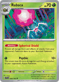 Rabsca Pokémon TCG card art
